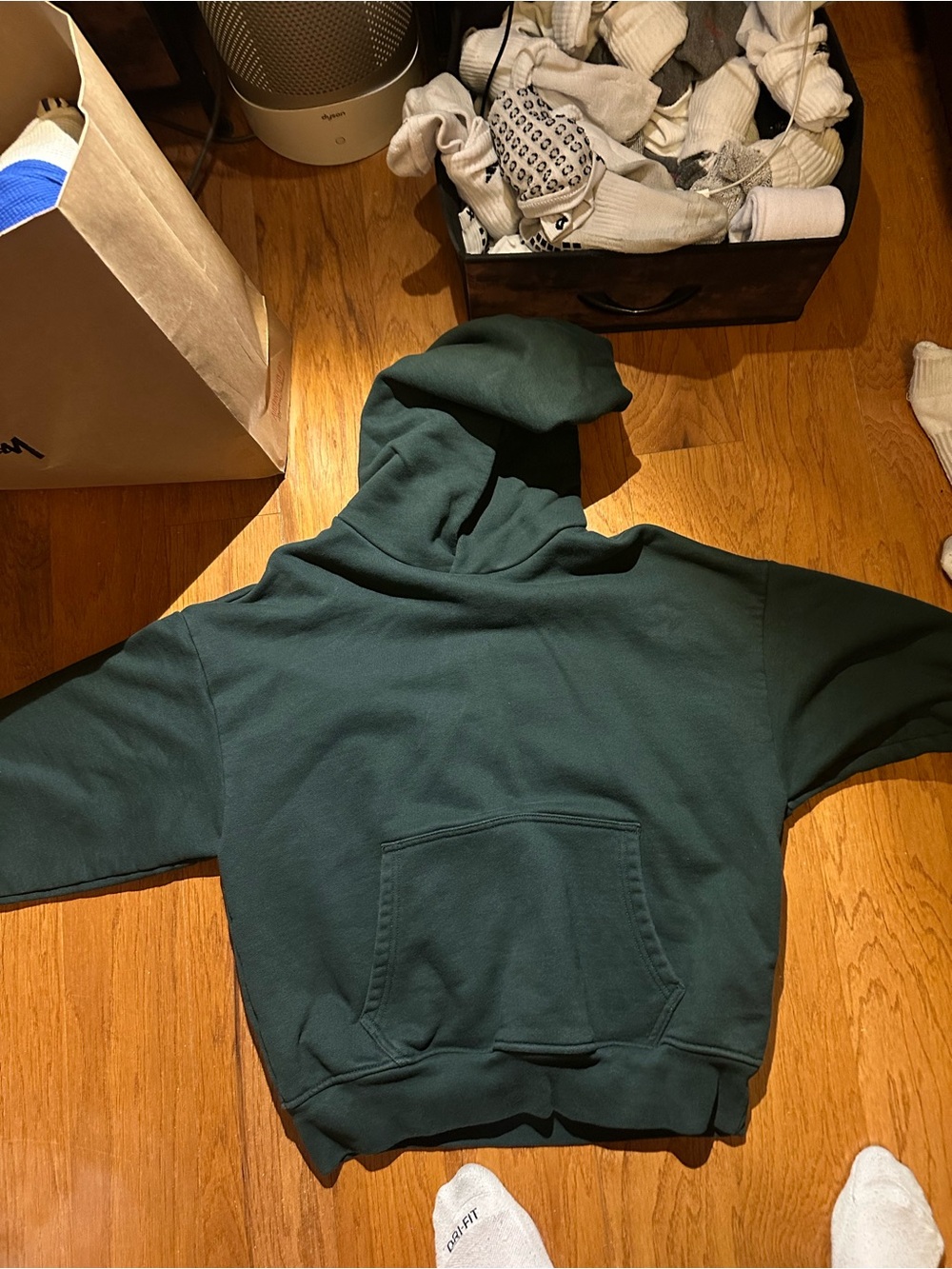 Yeezy Dark Green Pullover Hoodie